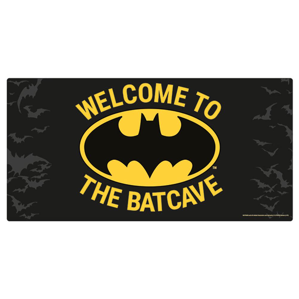 Batman Metal Wall Sign Batcave - Buy Metal Signs at GiftMasters.co.uk