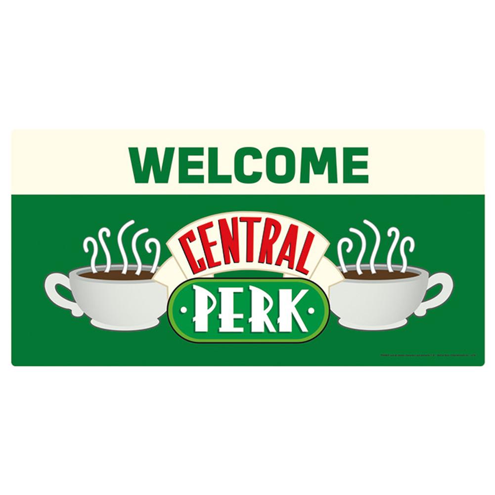 Friends Metal Wall Sign Central Perk - Buy  at GiftMasters.co.uk