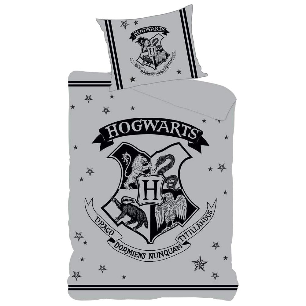 Harry Potter Single Duvet Set Hogwarts - Buy Bed Linen at GiftMasters.co.uk