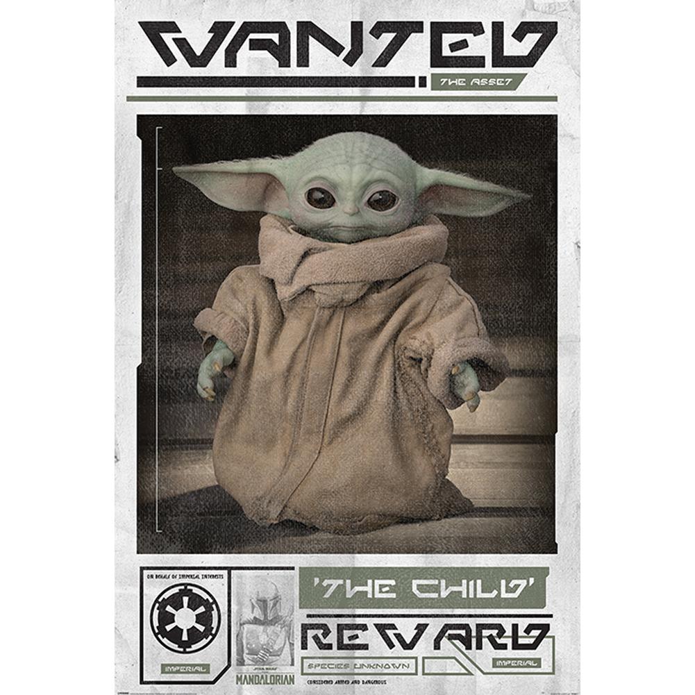 Star Wars: The Mandalorian Poster Wanted The 228 - Buy Posters at GiftMasters.co.uk