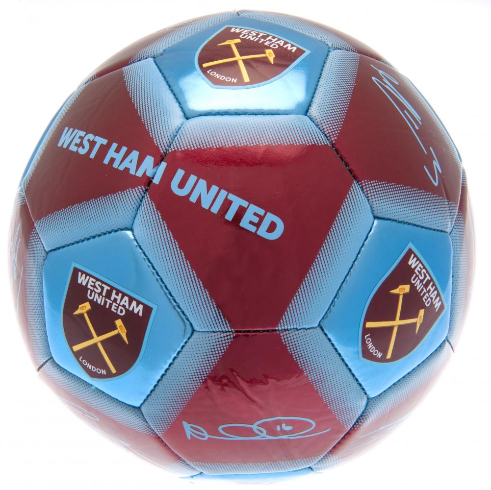 West Ham United FC Signature Football