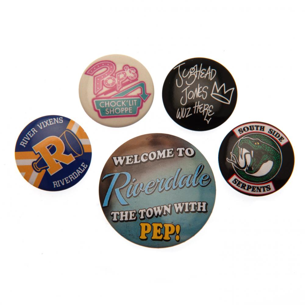 Riverdale Button Badge Set - Buy Badges at GiftMasters.co.uk