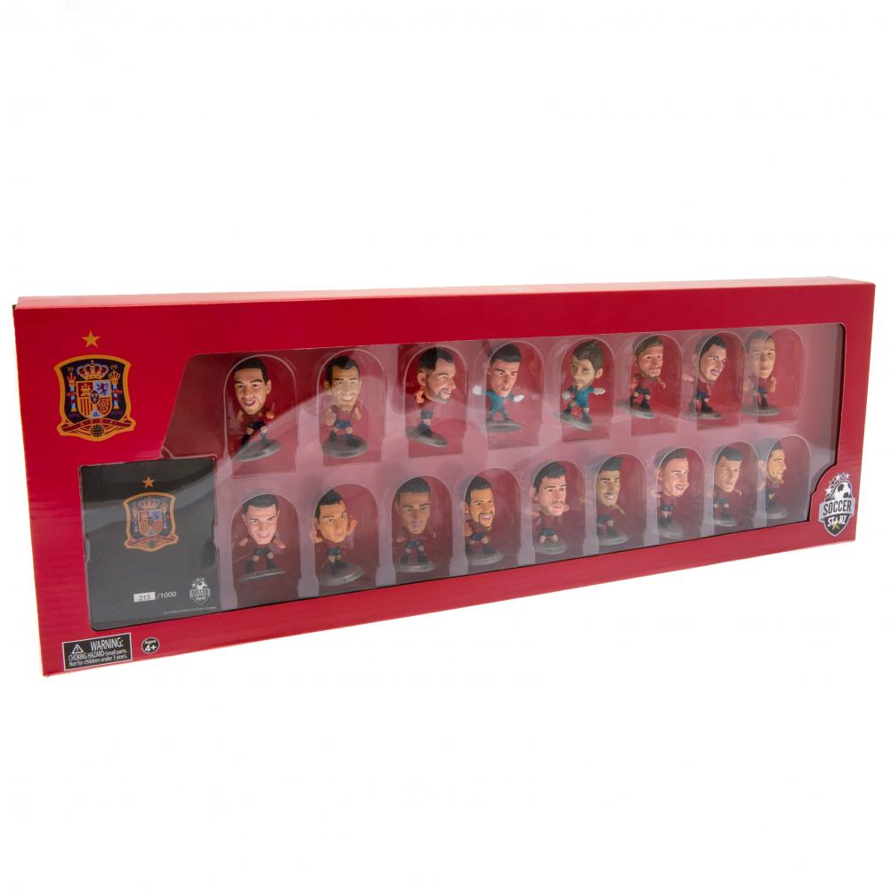 Spain SoccerStarz 17 Player Team Pack - GiftMasters.co.uk