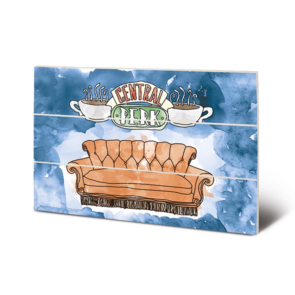 Friends Wood Central Perk Print - Buy Pictures at GiftMasters.co.uk
