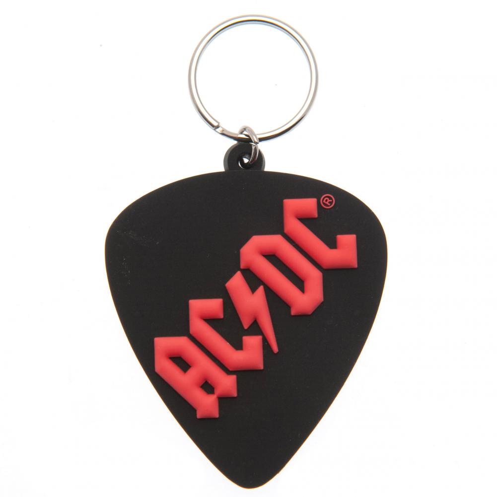 AC/DC PVC Keyring - Buy Keyrings at GiftMasters.co.uk