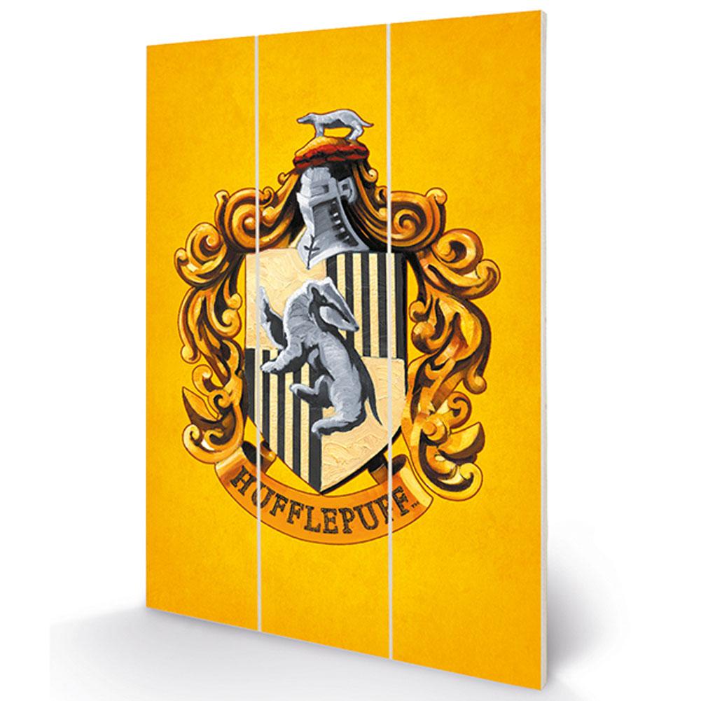 Harry Potter Hufflepuff Wood Print - Buy Pictures at GiftMasters.co.uk
