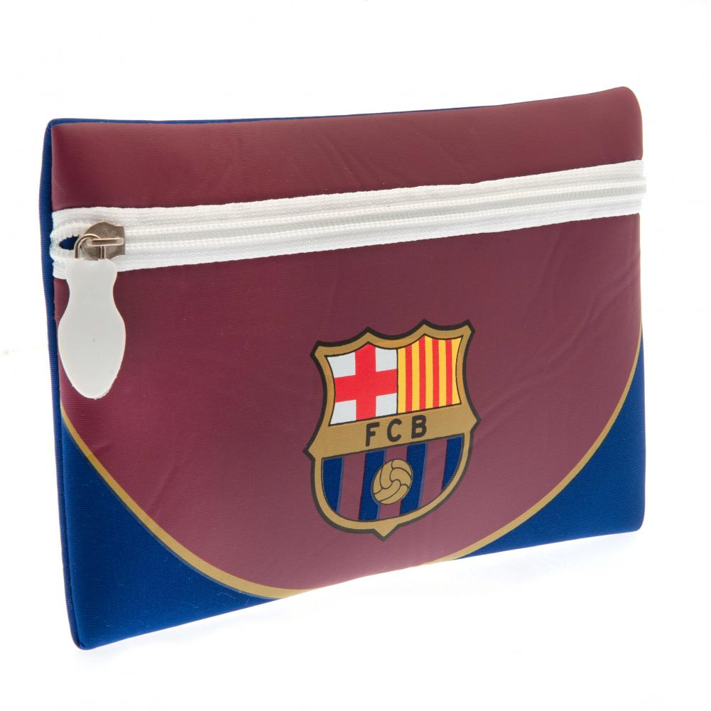 FC Barcelona Swoop Pencil Case - Buy Pencil Cases at GiftMasters.co.uk