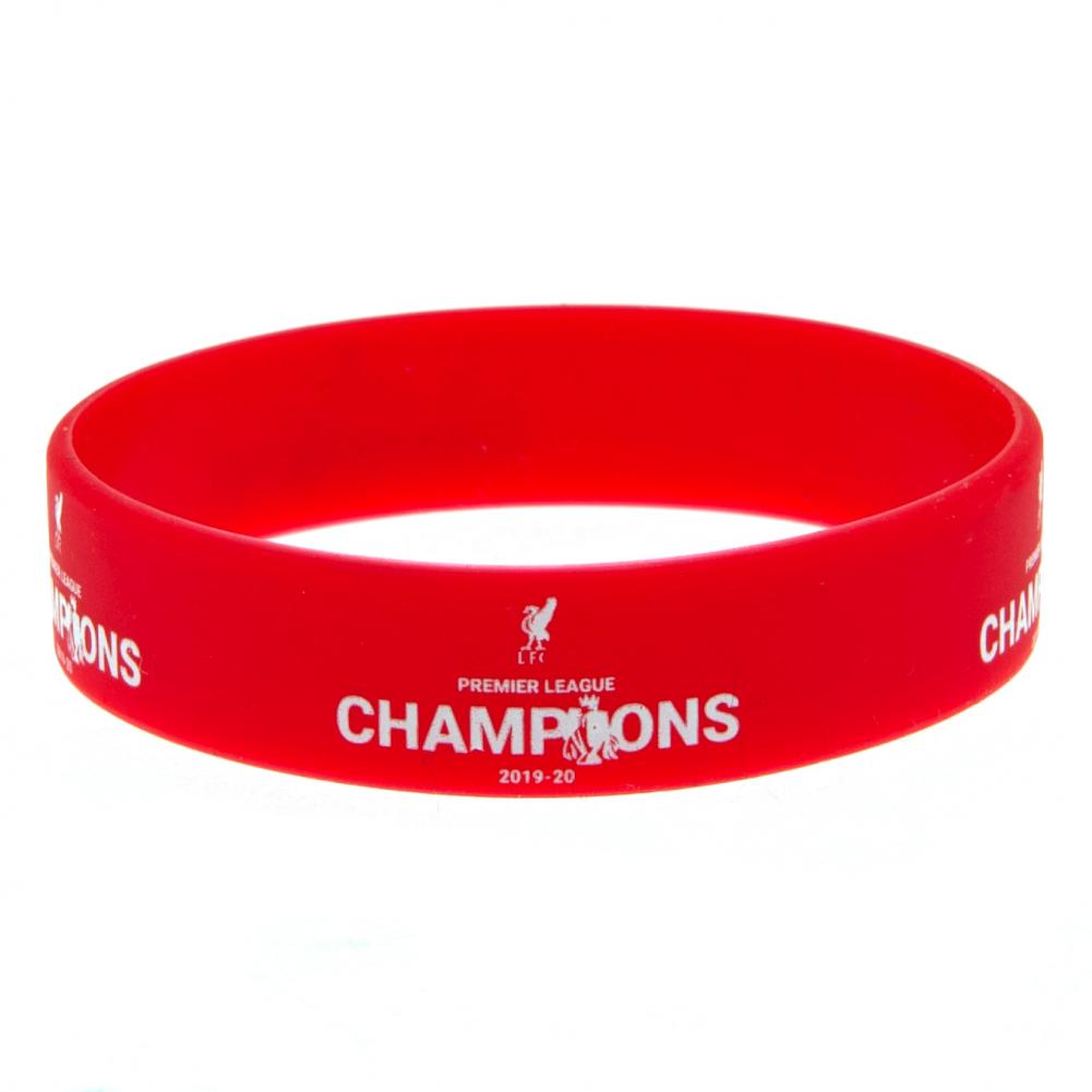 Liverpool FC Premier League Champions Silicone Wristband - Buy Wristbands at GiftMasters.co.uk