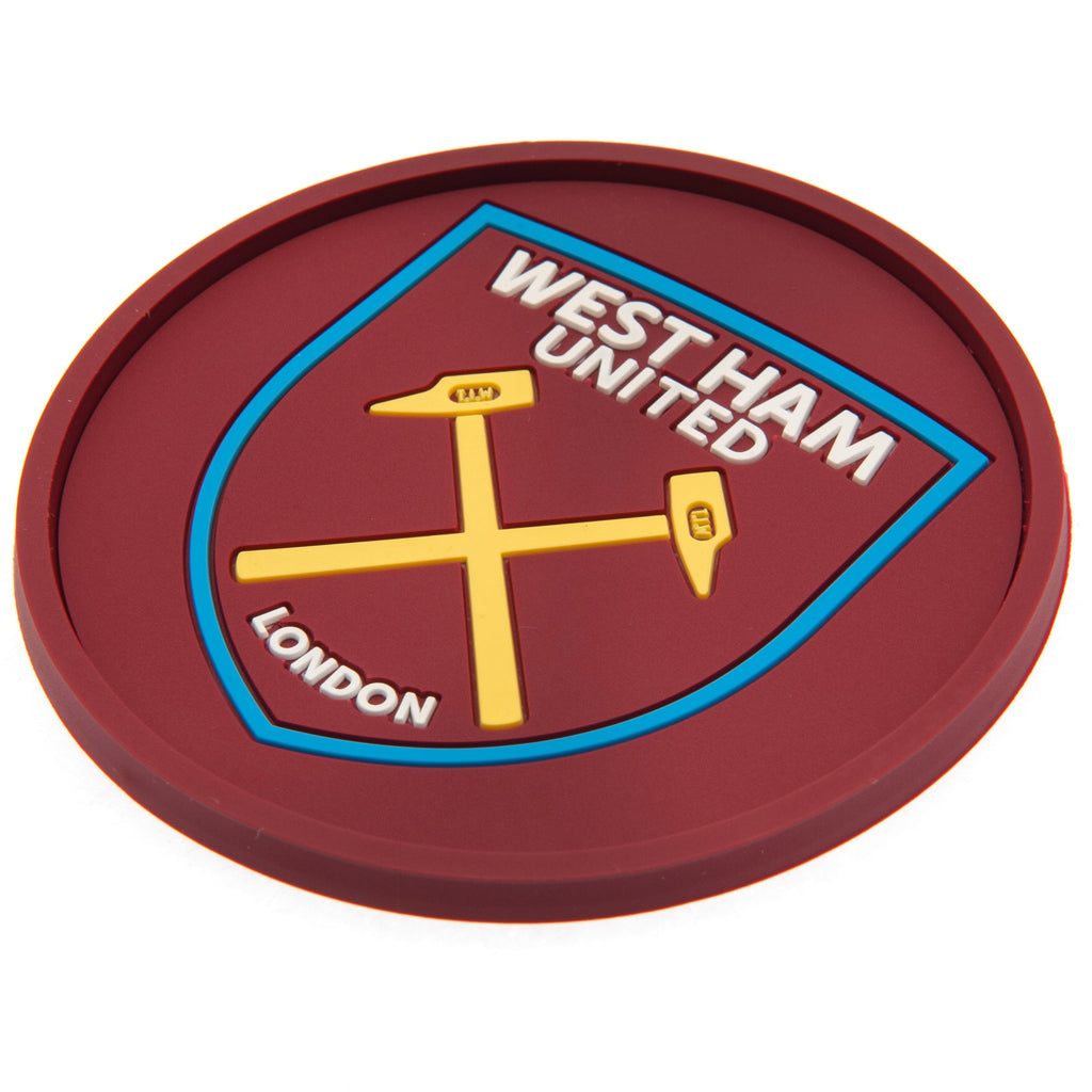 West Ham United FC Silicone Coaster - Buy Home Accessories at GiftMasters.co.uk