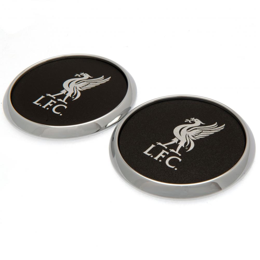 Liverpool FC 2pk Premium Coaster Set - Buy Home Accessories at GiftMasters.co.uk