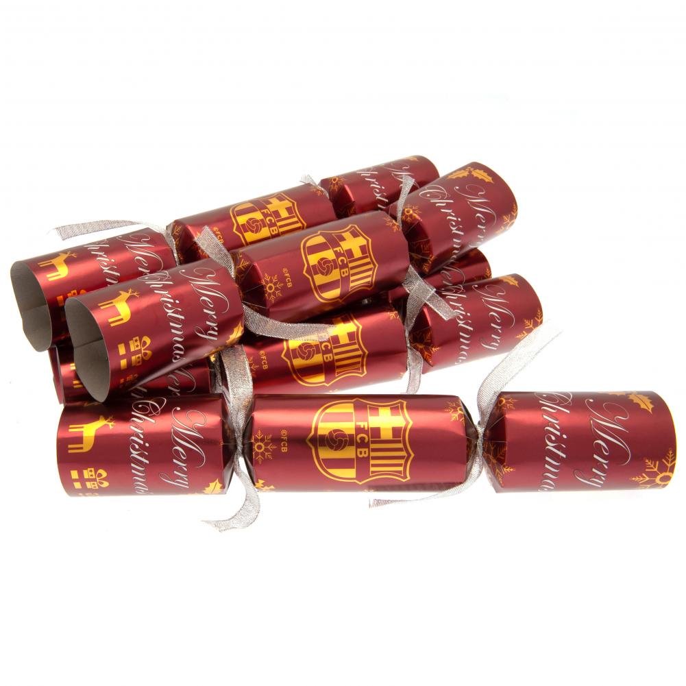 FC Barcelona Christmas Crackers - Buy  at GiftMasters.co.uk