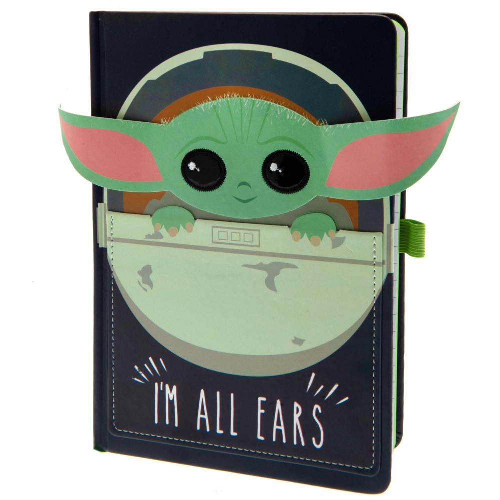Star Wars: The Mandalorian Premium Notebook I'm All Ears - Buy Notebooks & Binders at GiftMasters.co.uk