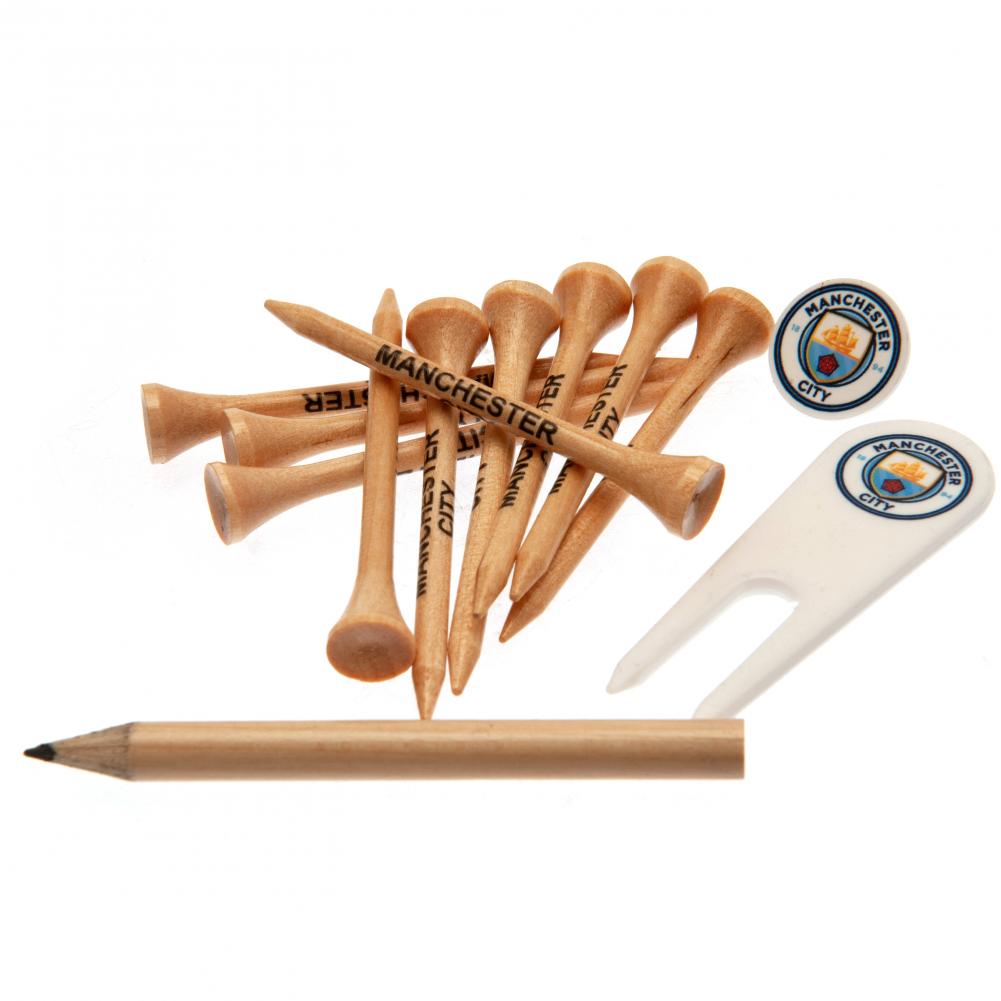 Manchester City FC Golf Accessories Pack - Buy Gift Sets at GiftMasters.co.uk