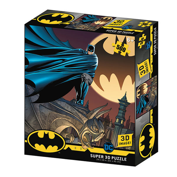 Batman 3D Image Puzzle 500pc Signal - GiftMasters.co.uk