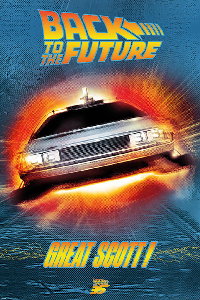 Back To The Future Poster Great Scott! 233 - Buy Posters at GiftMasters.co.uk