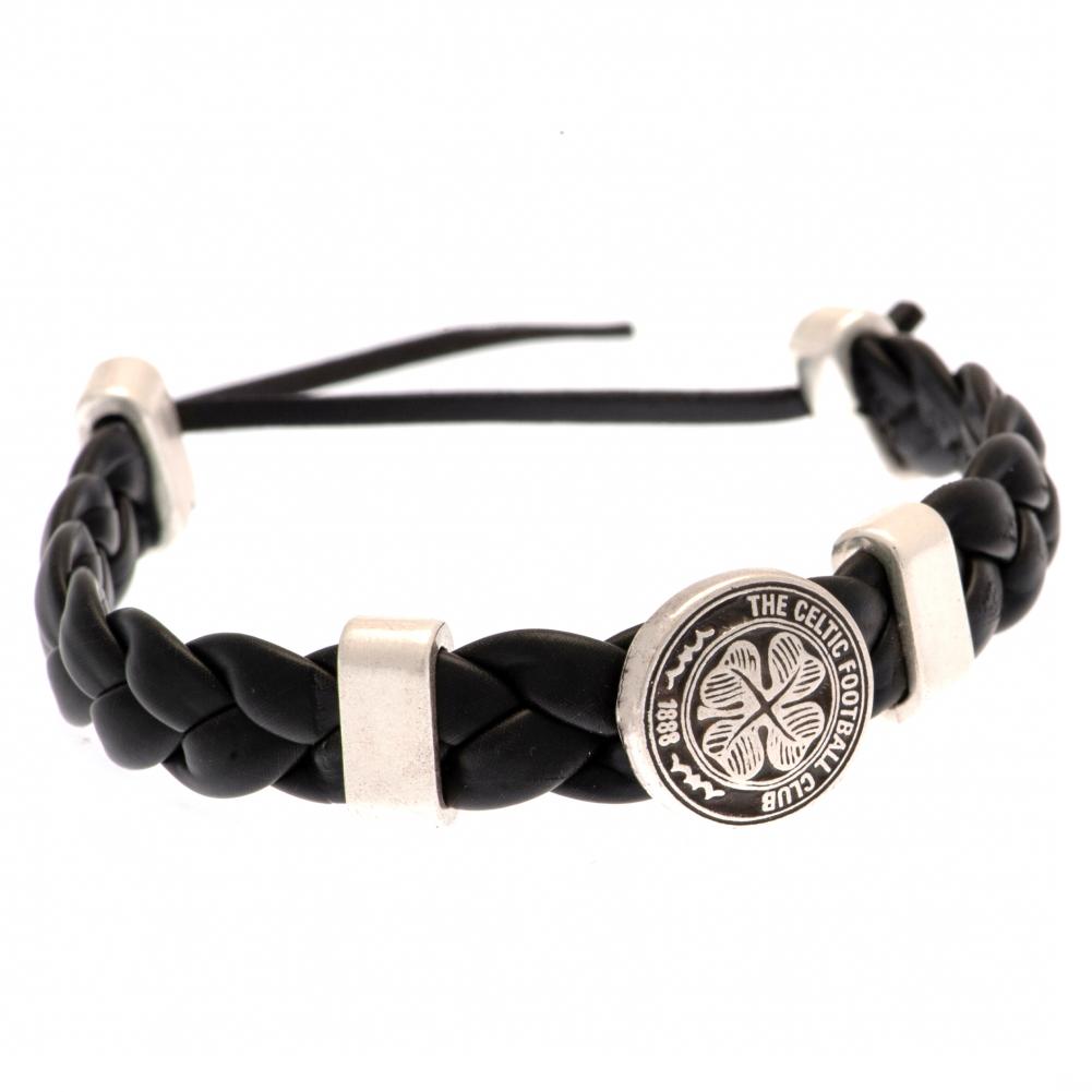 Celtic FC PU Slider Bracelet - Buy PU at GiftMasters.co.uk
