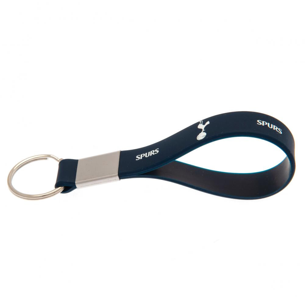 Tottenham Hotspur FC Navy Silicone Keyring - Buy Keyrings at GiftMasters.co.uk