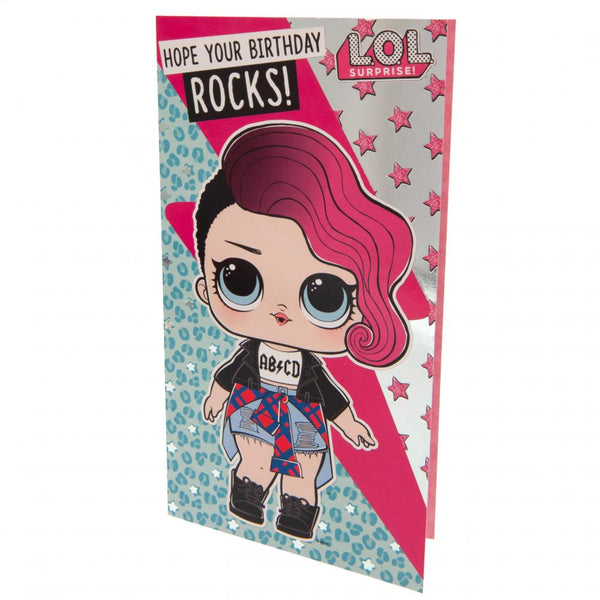 .O.. Surprise Birthday Card