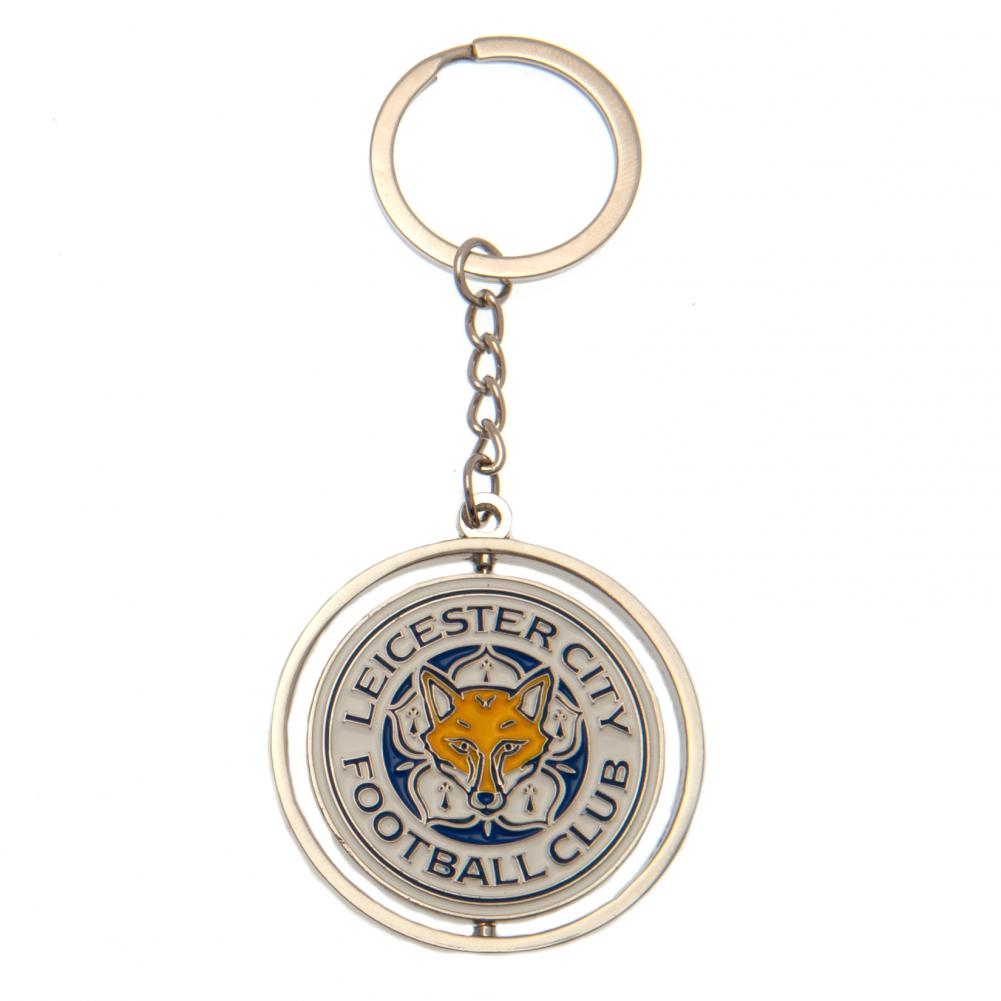 Leicester City FC Spinner Keyring - Buy  at GiftMasters.co.uk