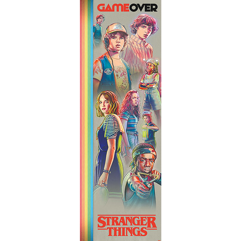 Stranger Things Door Poster Game Over 304 - Buy  at GiftMasters.co.uk