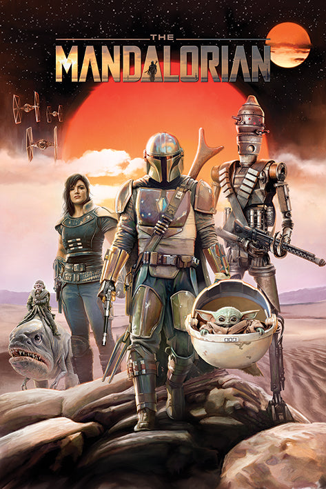 Star Wars: The Mandalorian Poster Group 89 - Buy Posters at GiftMasters.co.uk