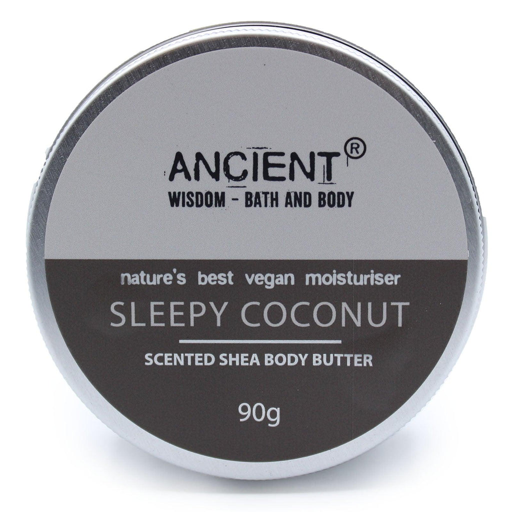 Scented Shea Body Butter 90g - Sleepy Coconut - Buy 0.09 at GiftMasters.co.uk