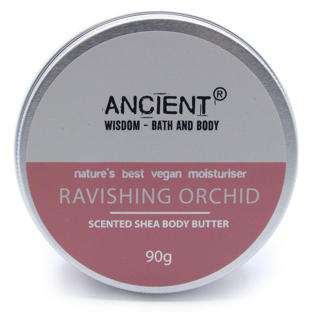 Scented Shea Body Butter 90g - Ravishing Orchid - Buy 0.09 at GiftMasters.co.uk