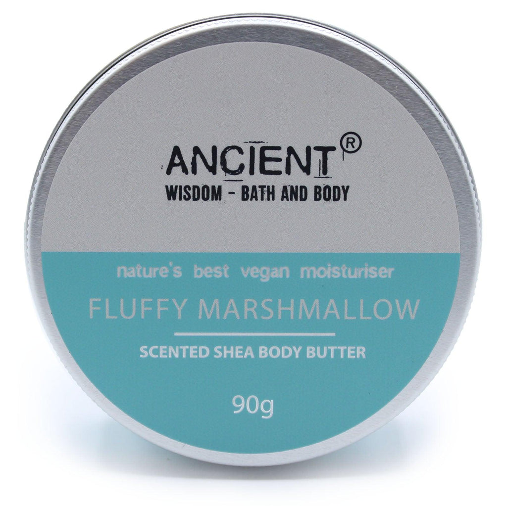 Scented Shea Body Butter 90g - Fluffy Mashmallow - Buy 0.09 at GiftMasters.co.uk