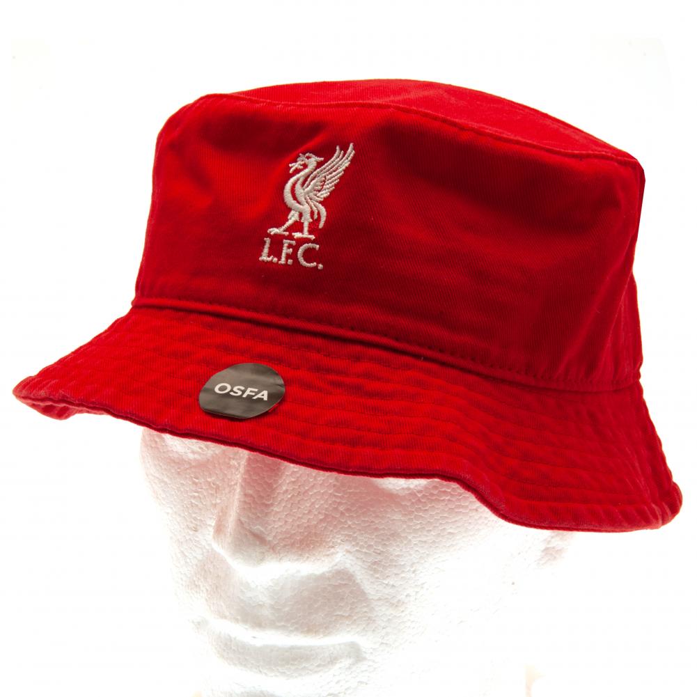 Liverpool FC Red Bucket Hat - Buy Caps at GiftMasters.co.uk