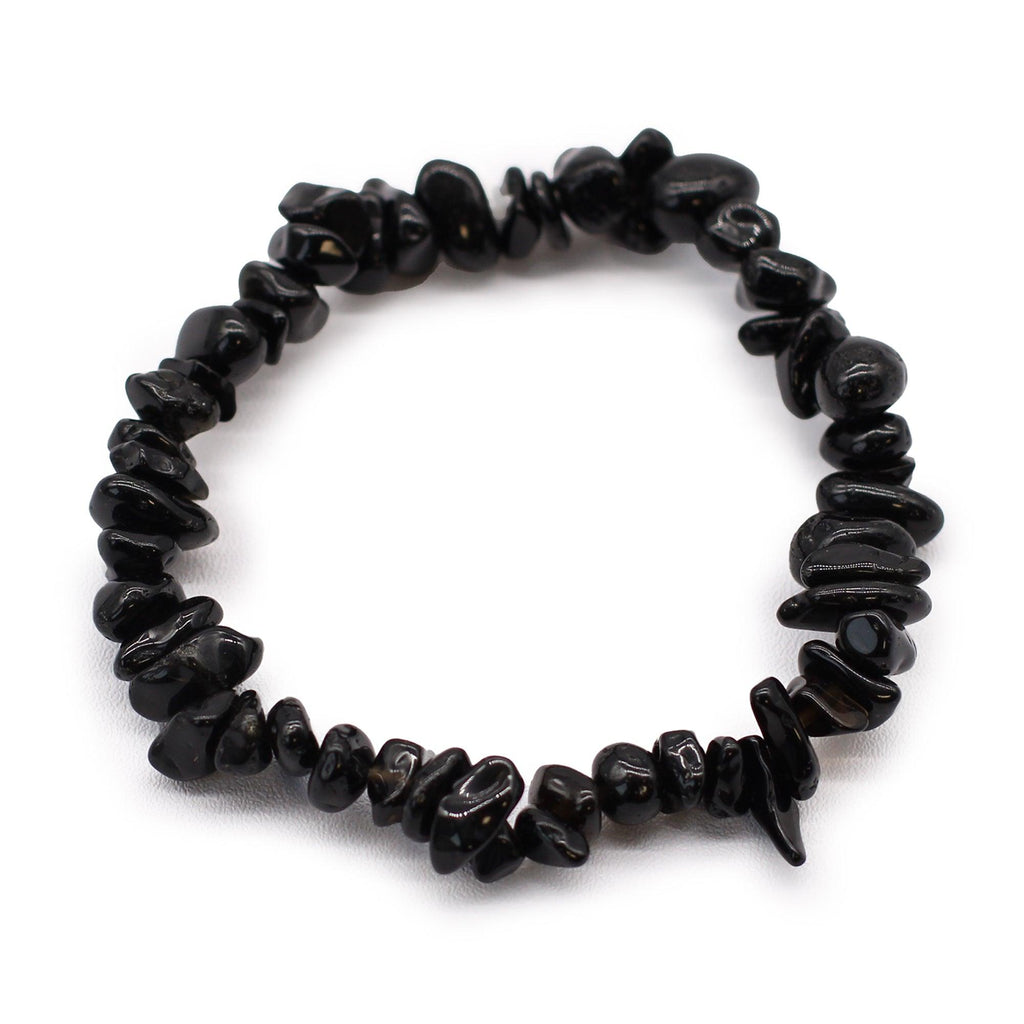 Chipstone Bracelet - Black Agate - Buy 0.15 at GiftMasters.co.uk