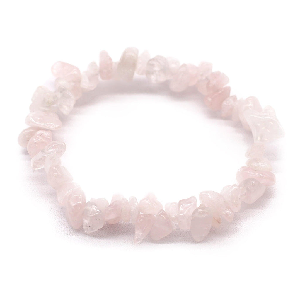 Chipstone Bracelet - Rose Quartz - Buy 0.165 at GiftMasters.co.uk