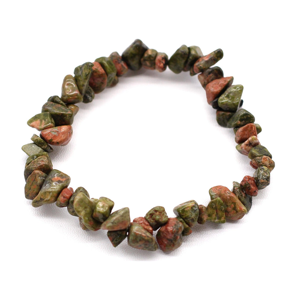 Chipstone Bracelet - Green Jasper - Buy 0.16 at GiftMasters.co.uk