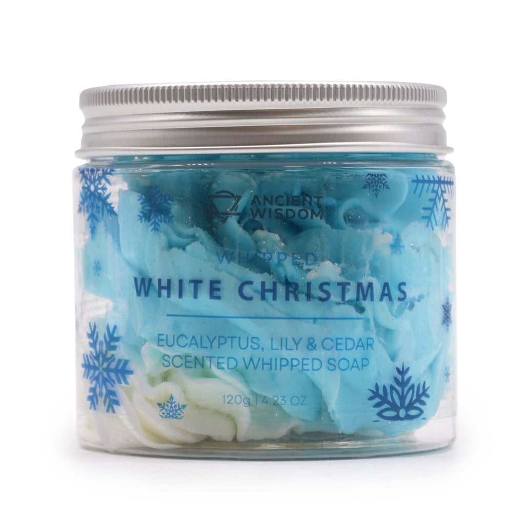 White Christmas Whipped Soap 120g - Buy 0.16 at GiftMasters.co.uk