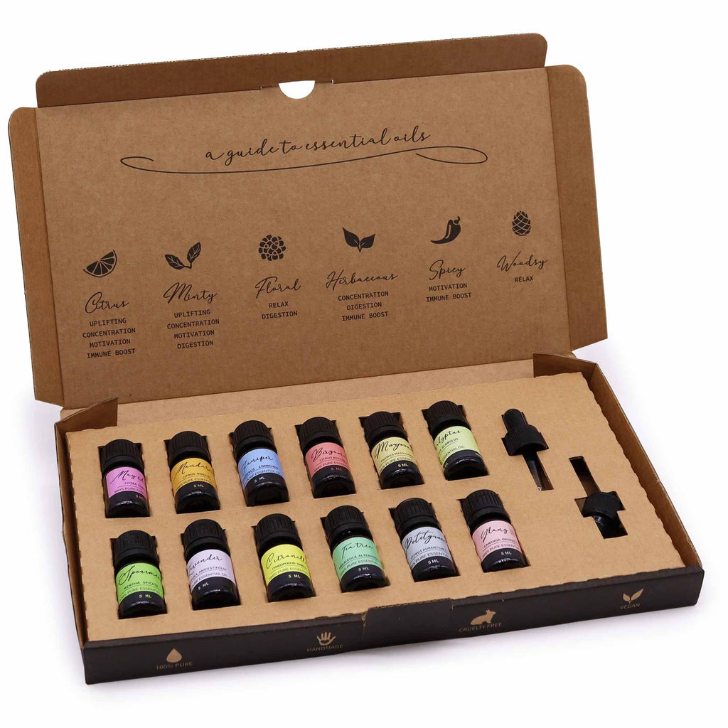 Aromatherapy Essential Oil Set - Spring - Buy 0.445 at GiftMasters.co.uk