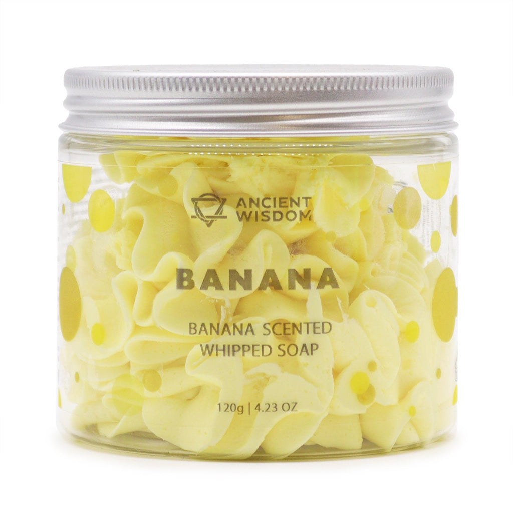 Banana Whipped Soap 120g