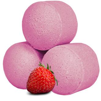 Pack Of 10 Chill Pills (Mini Bath Bombs) - Strawberry - Buy 0.014 at GiftMasters.co.uk