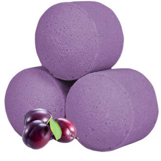 Pack Of 10 Chill Pills (Mini Bath Bombs) - Frosted Sugar Plum - Buy 0.014 at GiftMasters.co.uk