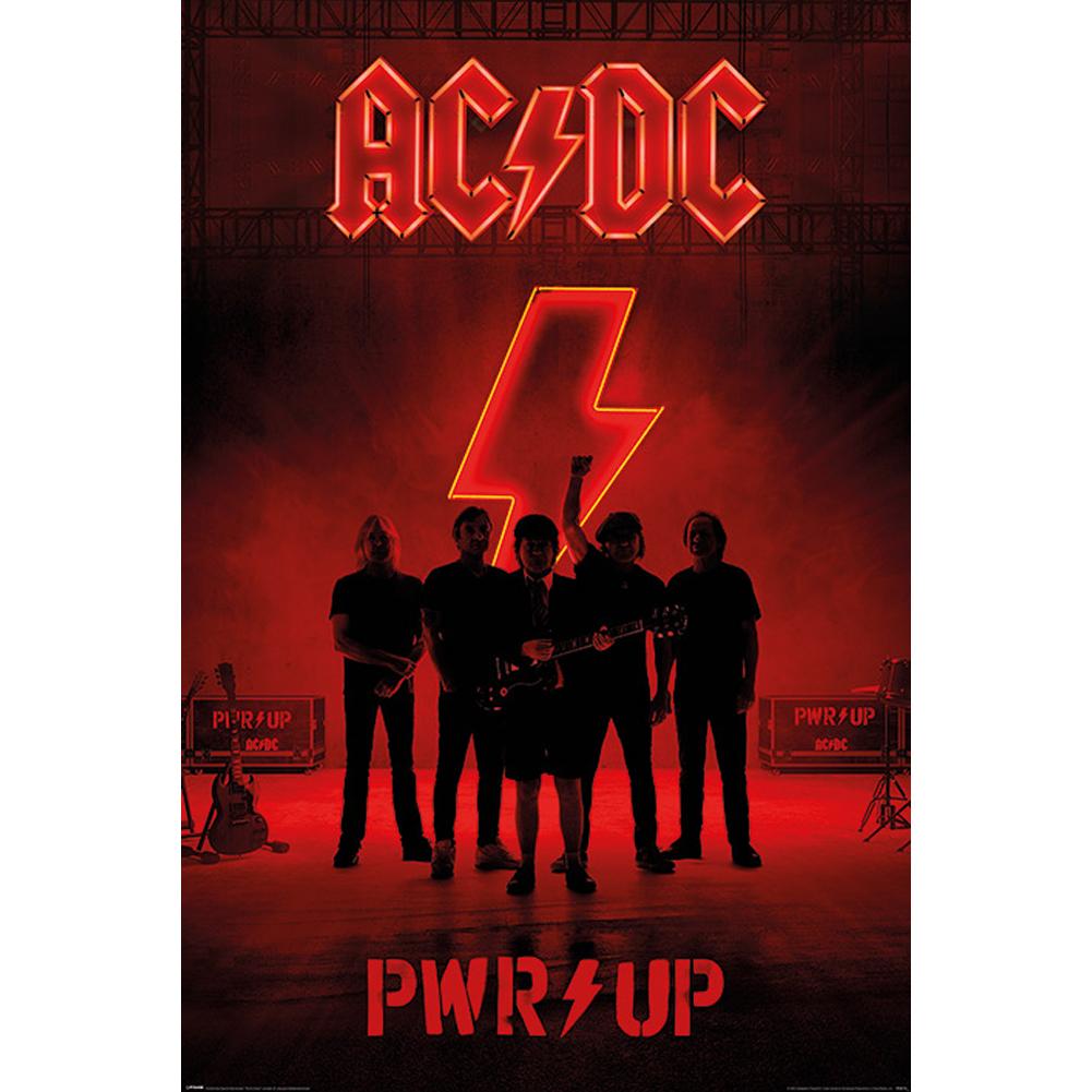 AC/DC Poster PWR UP 198 - Buy Posters at GiftMasters.co.uk