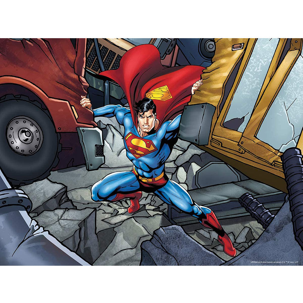 Superman 3D Image Puzzle 500pc - Buy General at GiftMasters.co.uk