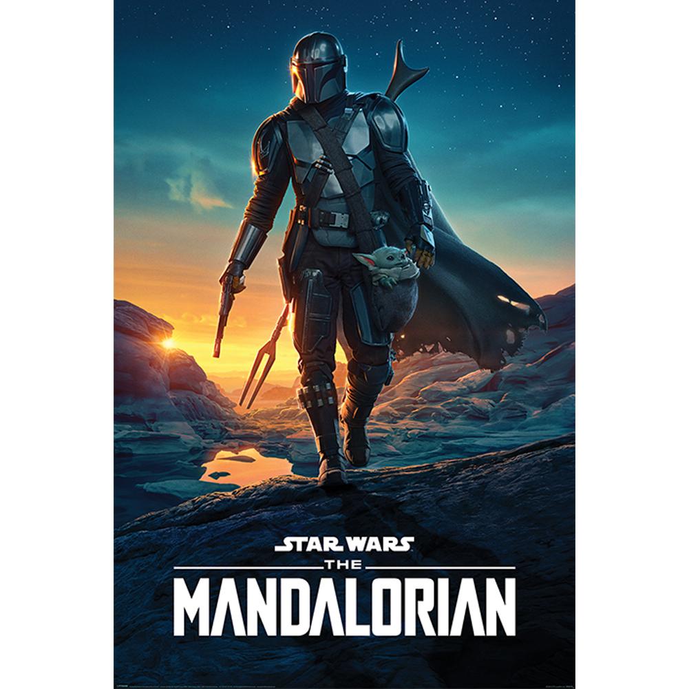 Star Wars: The Mandalorian Poster Nightfall 282 - Buy Posters at GiftMasters.co.uk