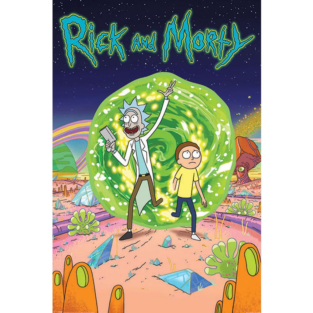 Rick And Morty Poster Portal 71 - Buy Posters at GiftMasters.co.uk