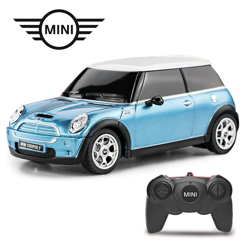 Mini Cooper S Radio Controlled Car 1:24 Scale Blue - Buy Radio Control at GiftMasters.co.uk