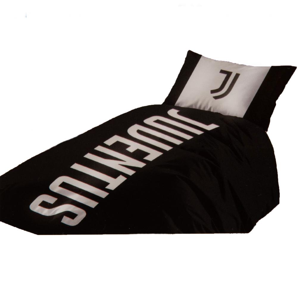 Juventus FC Text Single Duvet Set - Buy Bed Linen at GiftMasters.co.uk