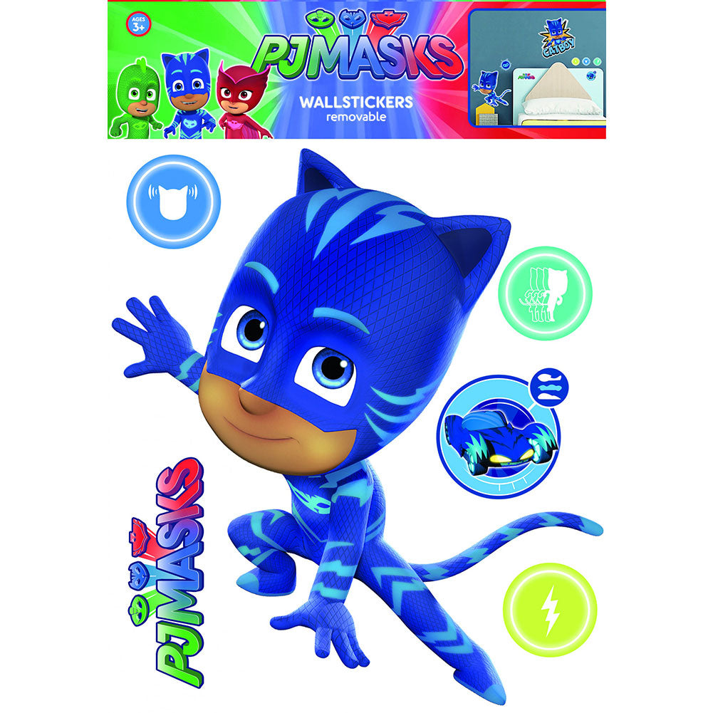 PJ Masks Wall Sticker A3 Catboy - Buy  at GiftMasters.co.uk