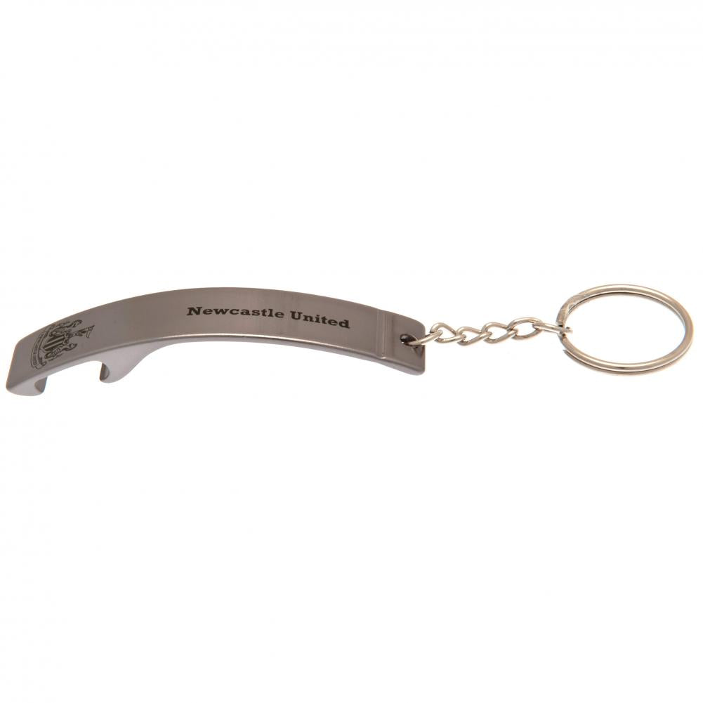 Newcastle United FC Sleek Bottle Opener Keyring - Buy Keyrings at GiftMasters.co.uk