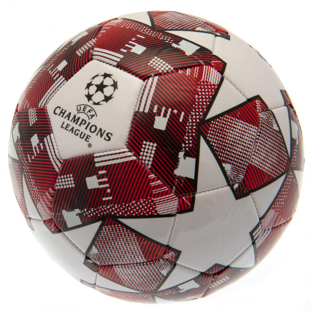 UEFA Champions League Red Star Football - Buy Footballs Size 5 at GiftMasters.co.uk