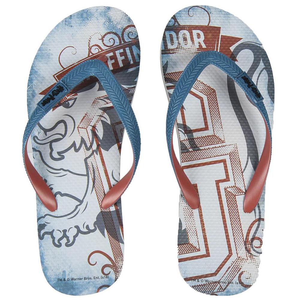 Harry Potter Flip Flops Gryffindor Size 43 - Buy Footwear at GiftMasters.co.uk