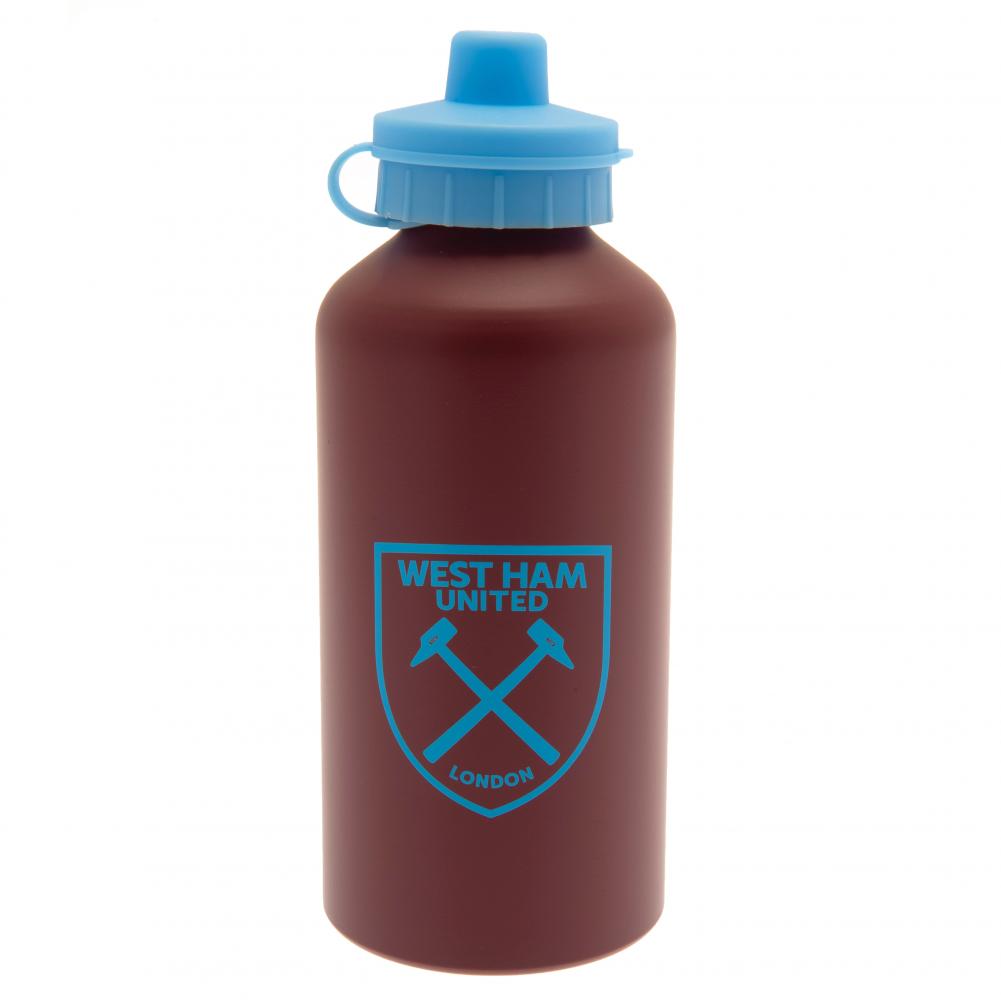 West Ham United FC Aluminium Drinks Bottle MT - Buy Sports Bottles at GiftMasters.co.uk