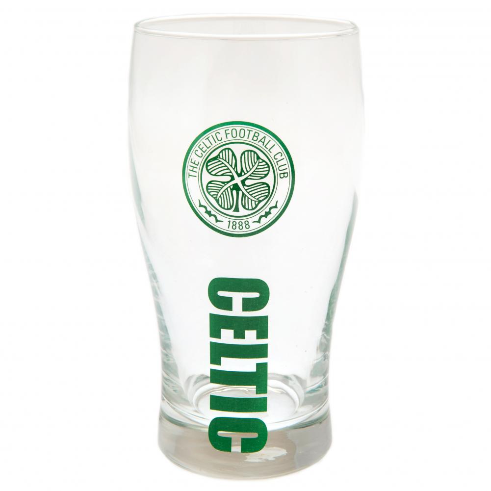 Celtic FC Tulip Pint Glass - Buy Pint Glasses & Tumblers at GiftMasters.co.uk