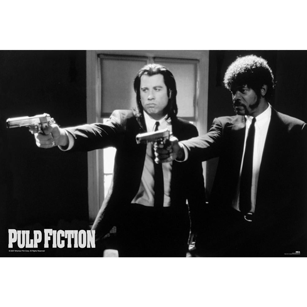Pulp Fiction Poster Guns 154 - Buy Posters at GiftMasters.co.uk